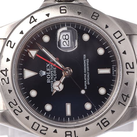 rolex explorer ii oyster perpetual date ref 16570 anni 80|rolex explorer ii price.